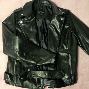 Women’s Black Leather Jacket